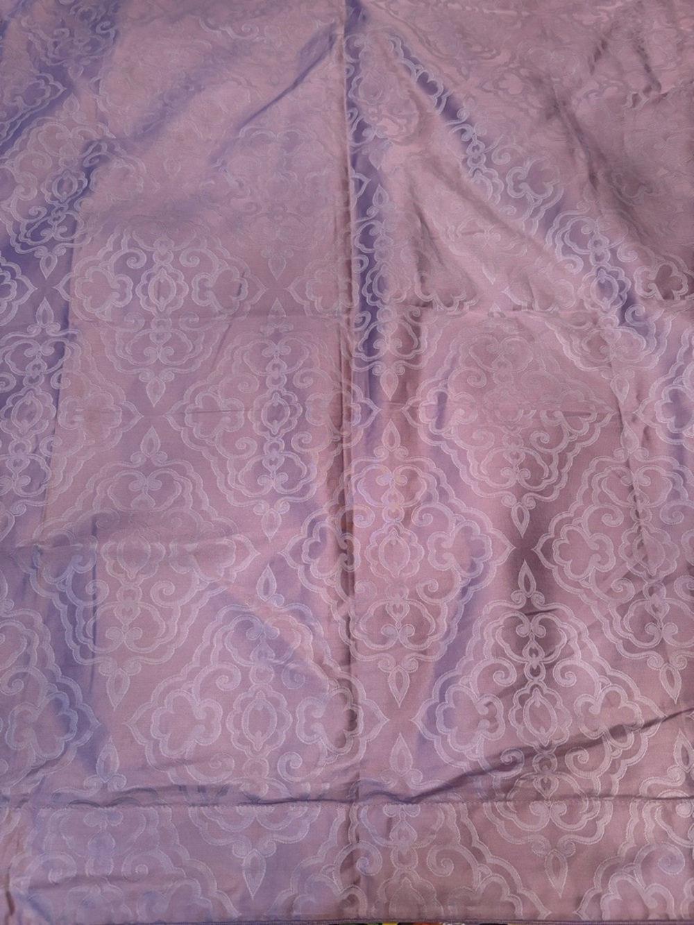 Yves Delorme Purple Esquise Pattern Euro Pillowsham